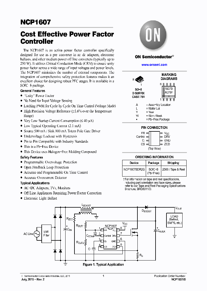 NCP1607BOOSTGEVB_9052190.PDF Datasheet