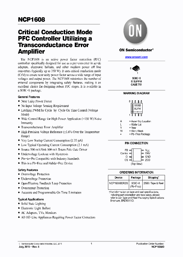 NCP1608BOOSTGEVB_9052191.PDF Datasheet