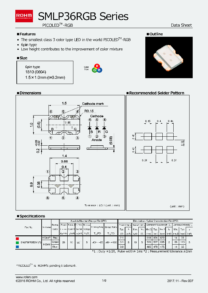 SMLP36RGB_9052193.PDF Datasheet