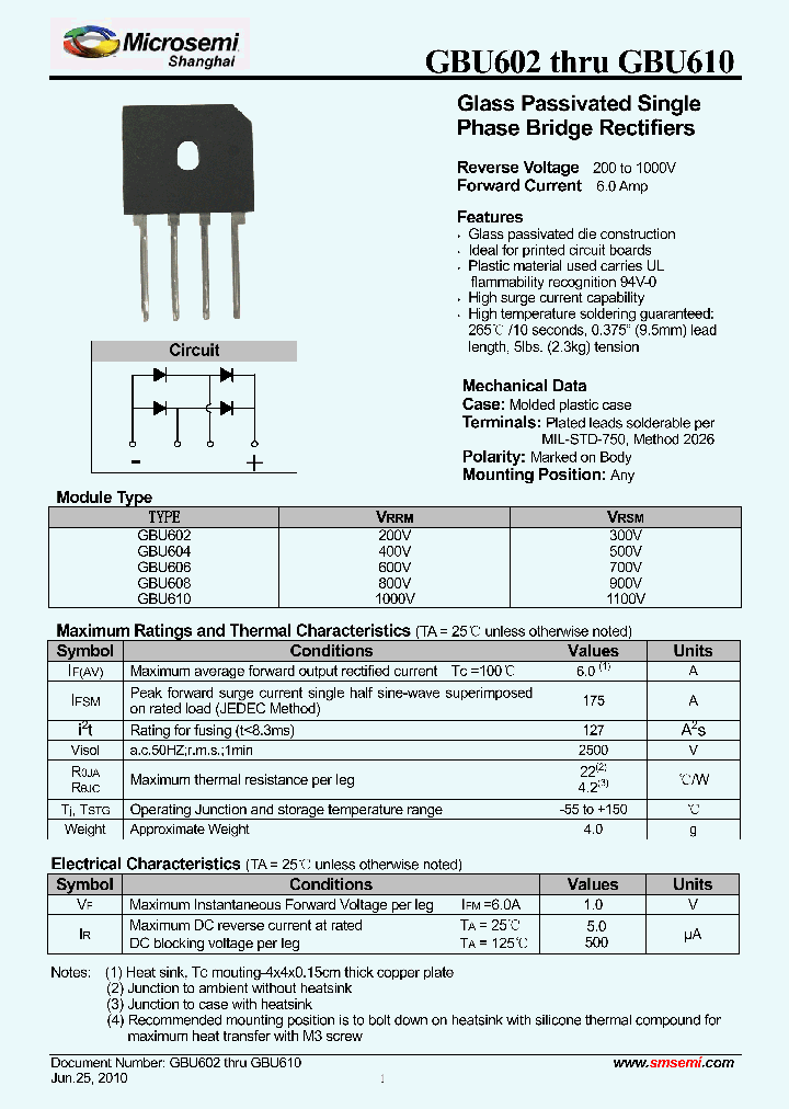 GBU608_9053003.PDF Datasheet