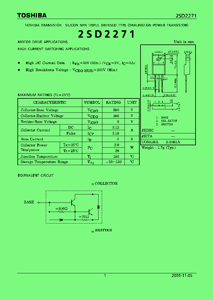 2SD2271_9053089.PDF Datasheet