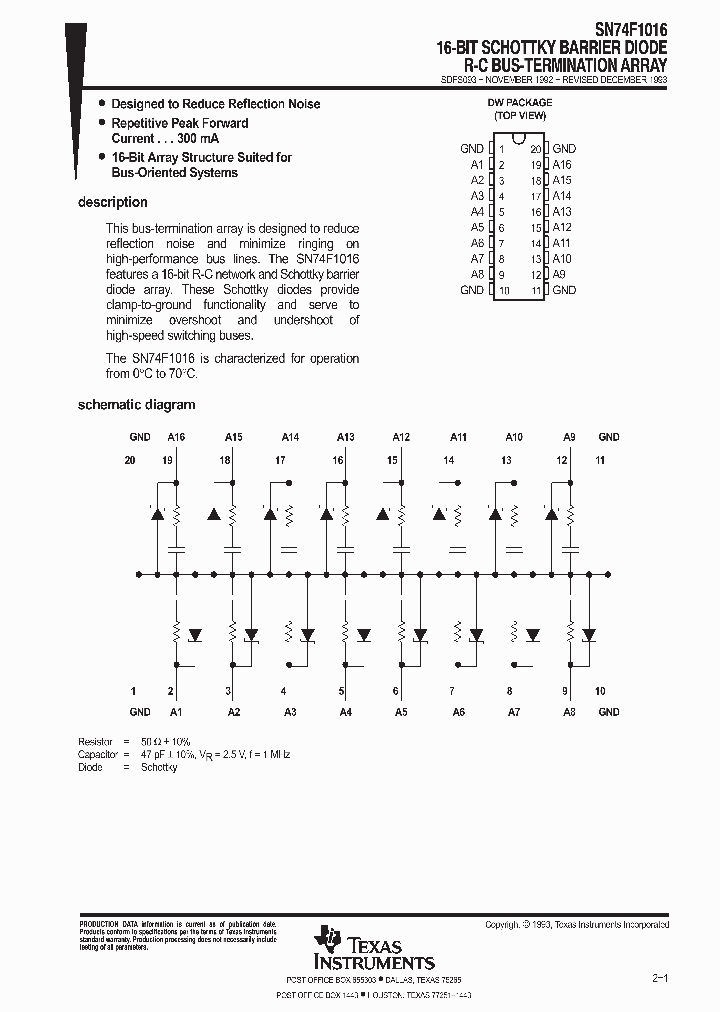 SN74F1016_9054504.PDF Datasheet