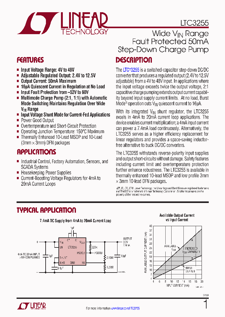 LTC3255_9054845.PDF Datasheet