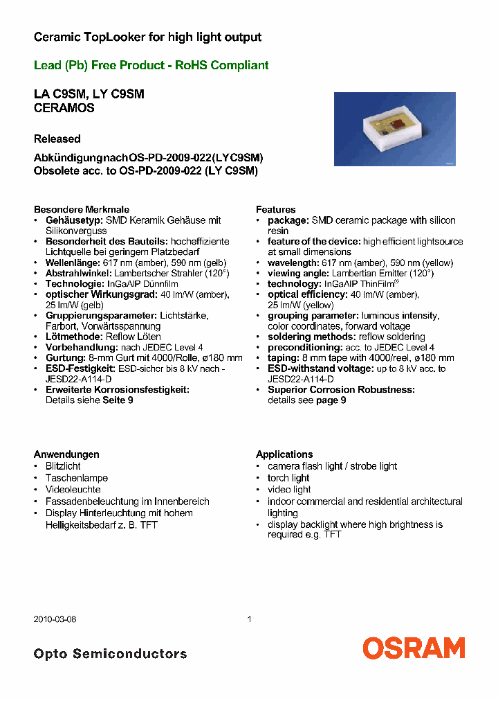 LAC9SM_9055717.PDF Datasheet
