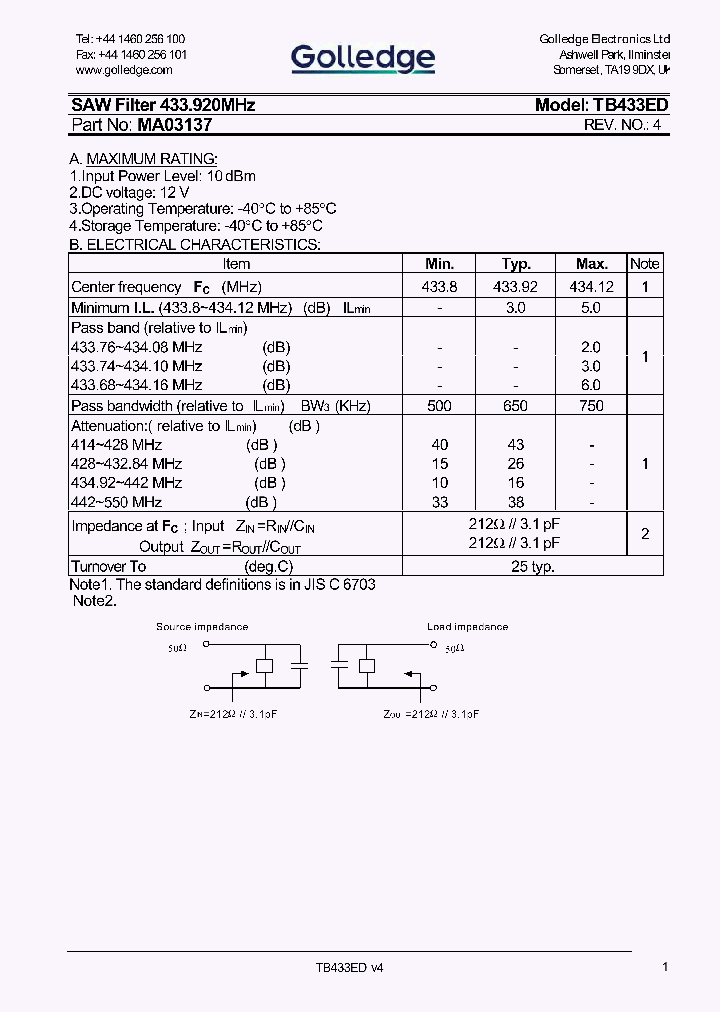 TB433ED_9055920.PDF Datasheet