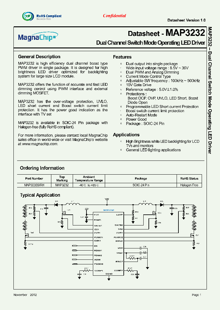 MAP3232_9056279.PDF Datasheet