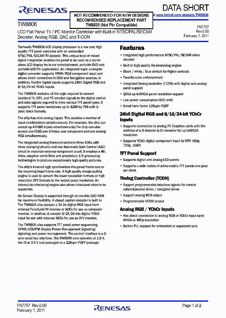 TW8806_9056383.PDF Datasheet