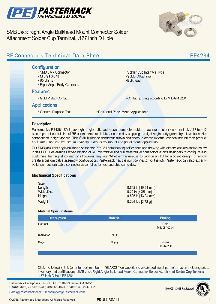 PE4284_9057453.PDF Datasheet