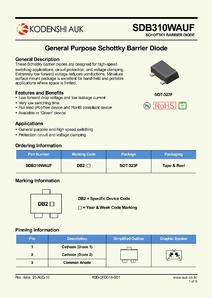 SDB310WAUF_9057590.PDF Datasheet
