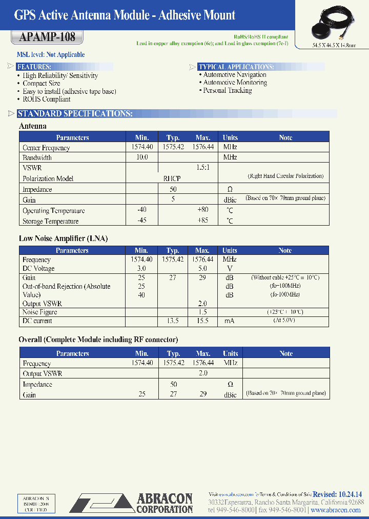 APAMP-108_9057886.PDF Datasheet