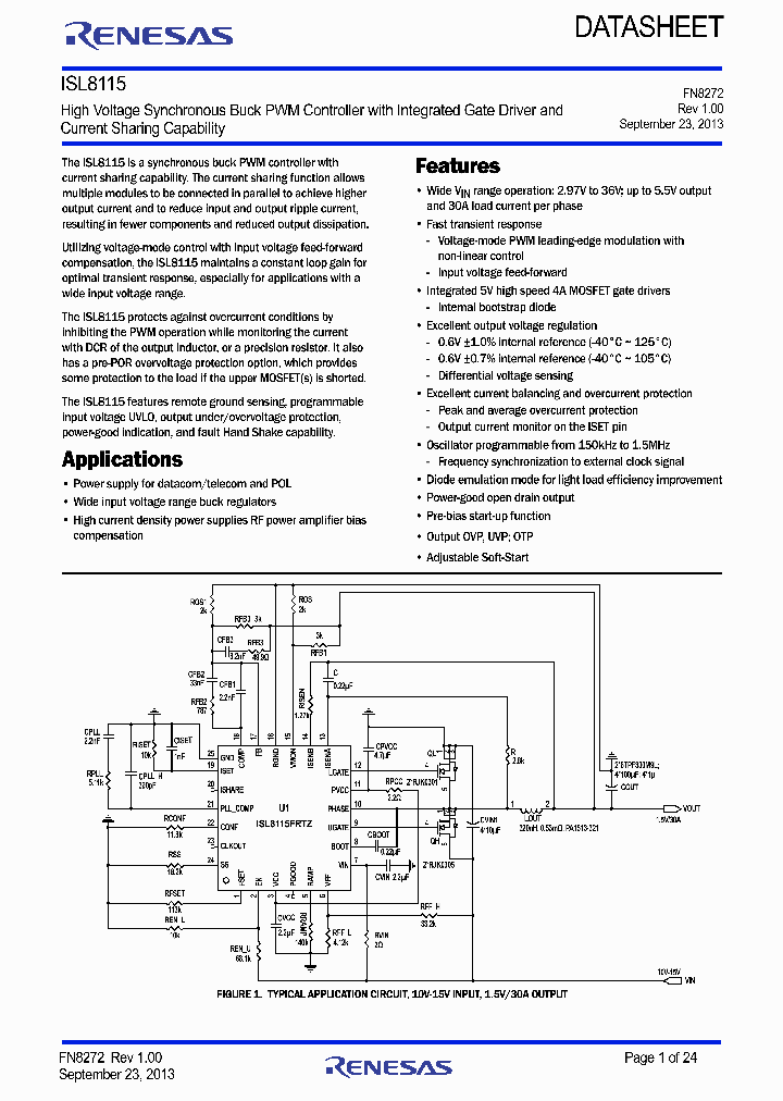 ISL8115EVAL2Z_9058212.PDF Datasheet