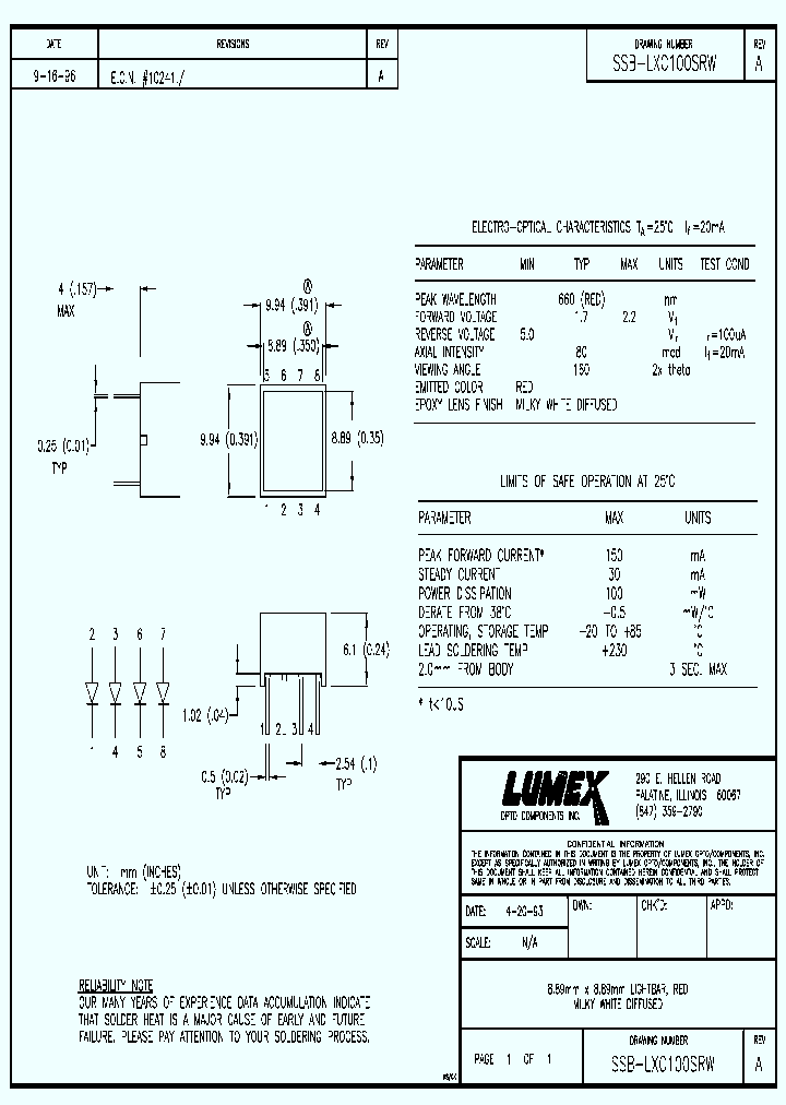 SSB-LXC100SRW_9058695.PDF Datasheet