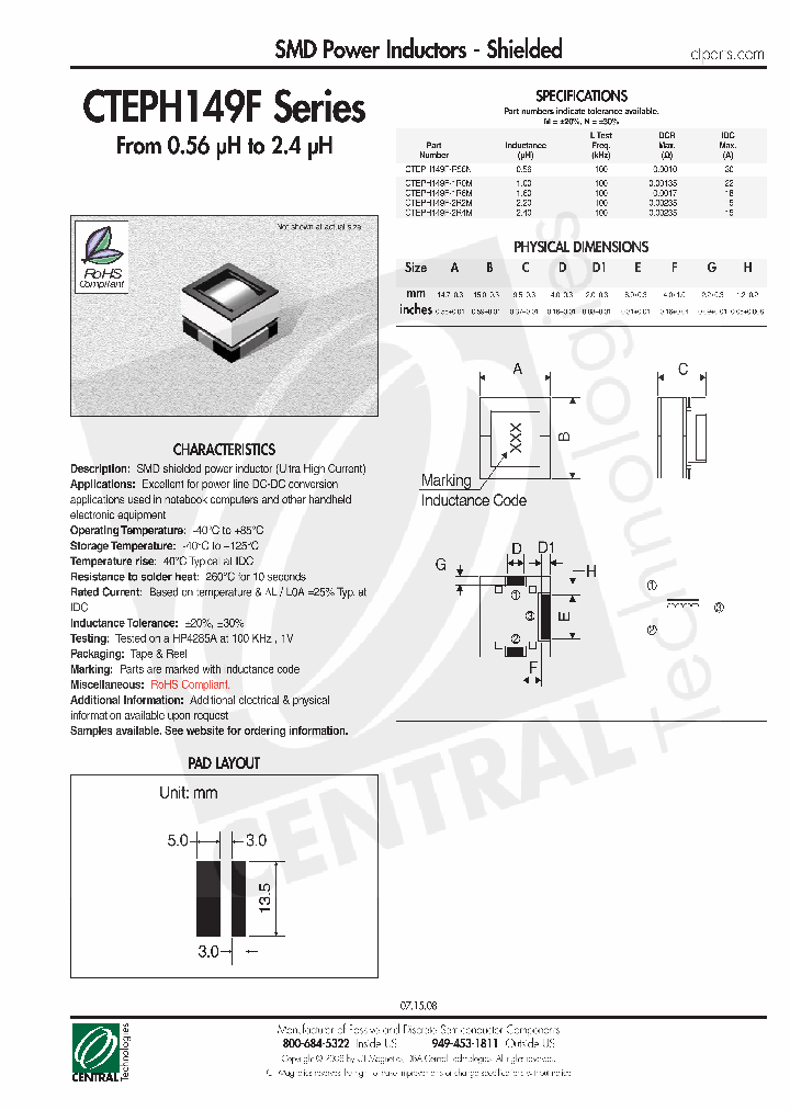 CTEPH149F_9059443.PDF Datasheet