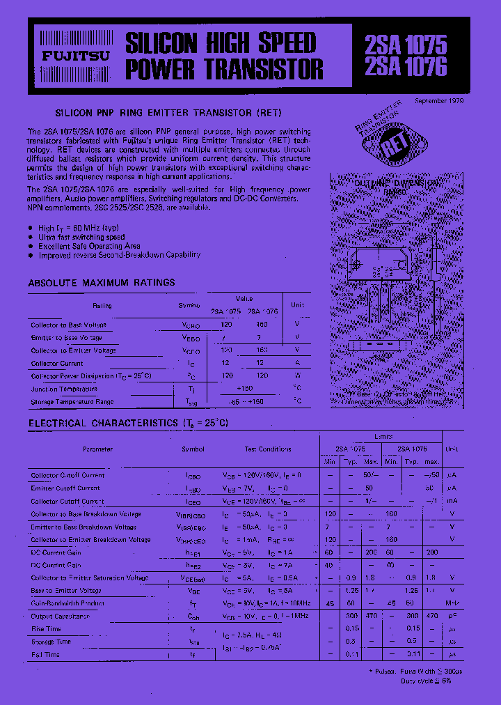 2SA1075_9060003.PDF Datasheet