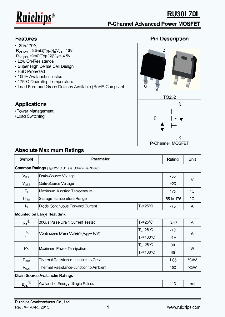 RU30L70L_9060209.PDF Datasheet