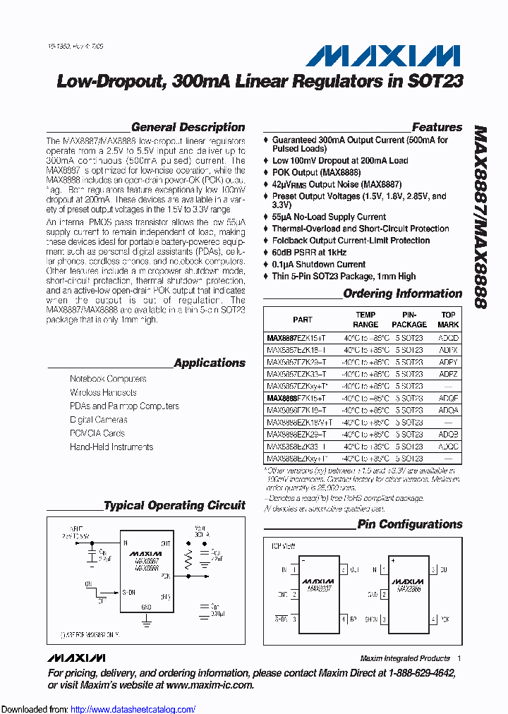 MAX8887EZK15_9060374.PDF Datasheet