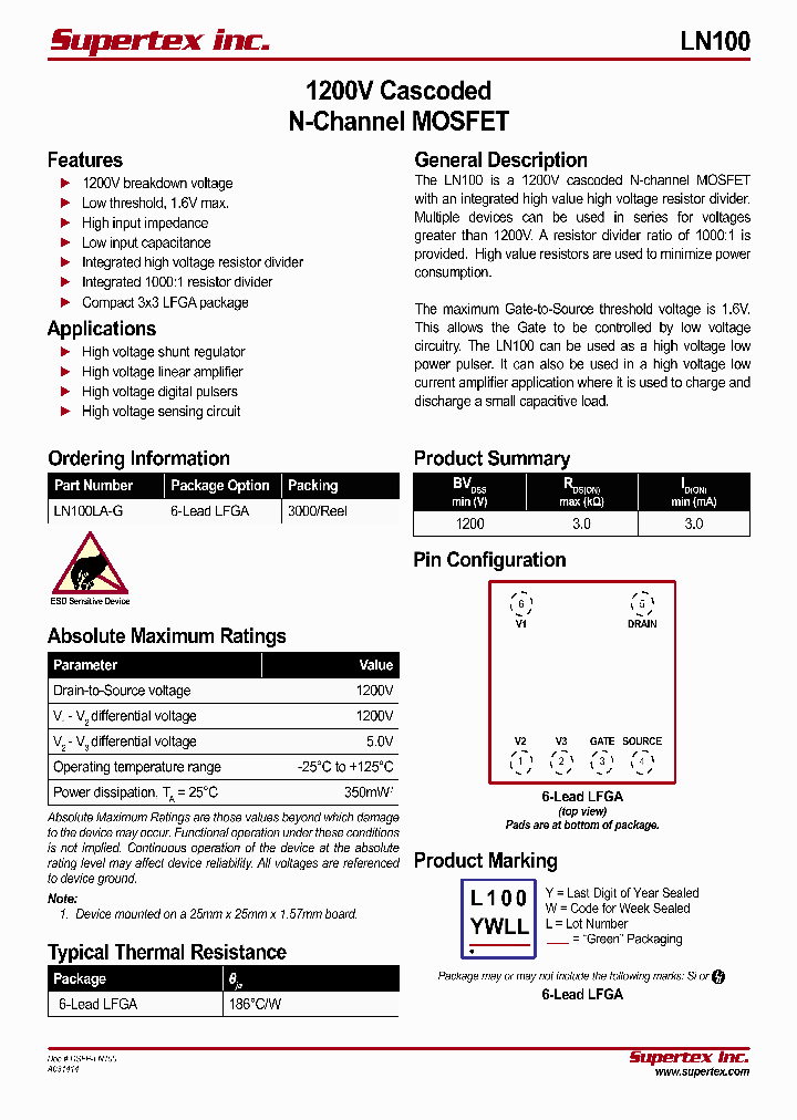 LN100_9060483.PDF Datasheet
