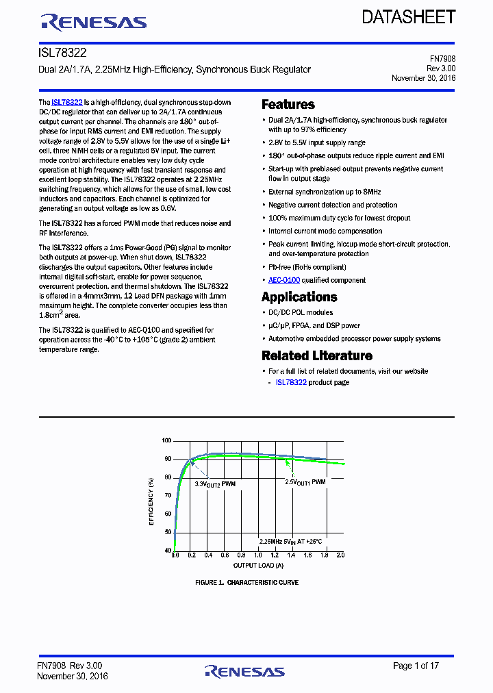 ISL78322_9060630.PDF Datasheet