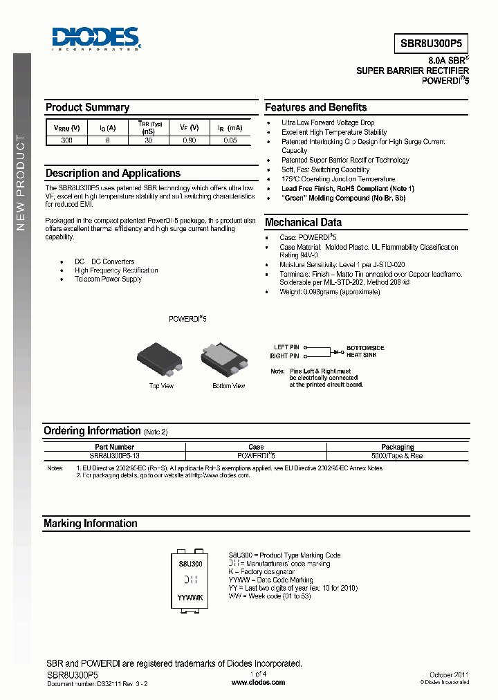 SBR8U300P5_9060745.PDF Datasheet