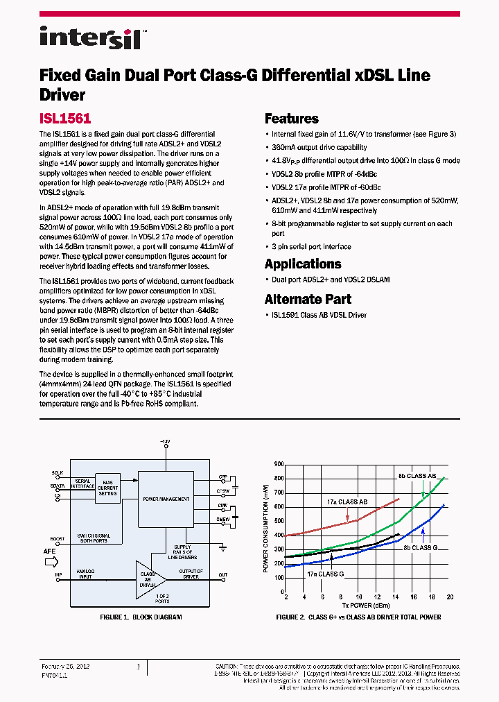 ISL1561_9061062.PDF Datasheet