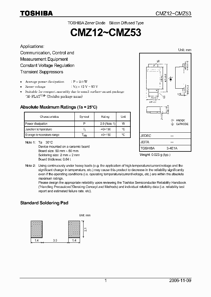 CMZ53_9061253.PDF Datasheet