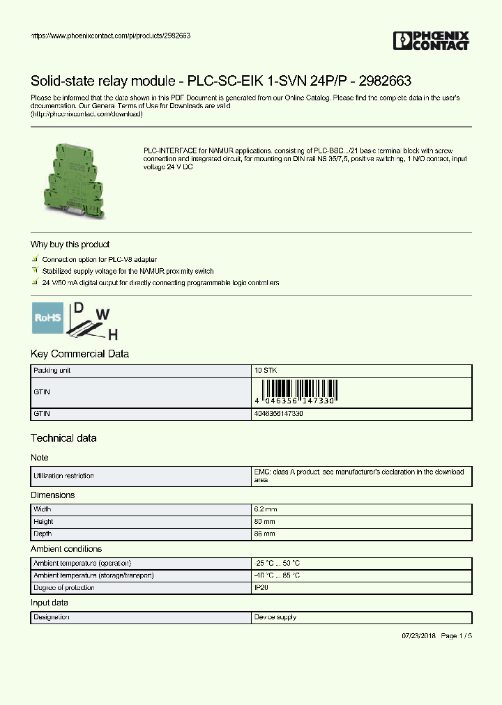 PLC-SC-EIK1-SVN24P_9061649.PDF Datasheet