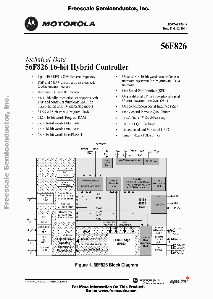 DSP56F826_9062237.PDF Datasheet