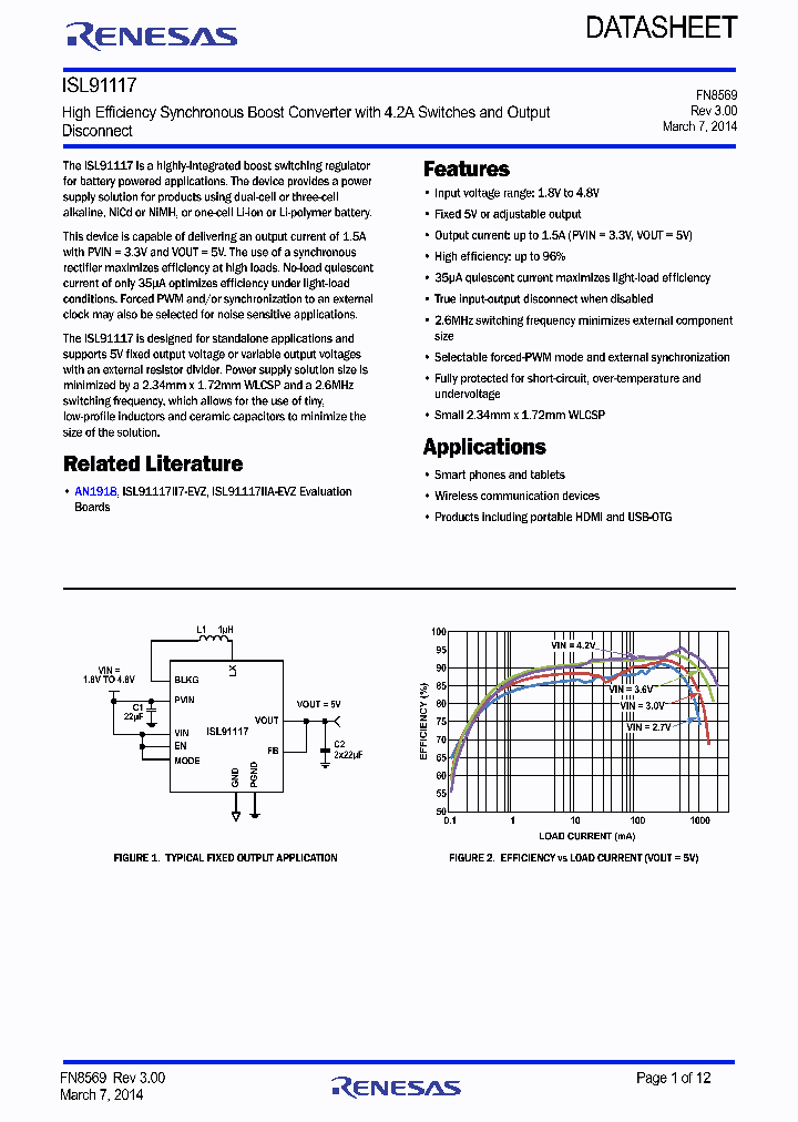 ISL91117II7-EVZ_9062393.PDF Datasheet
