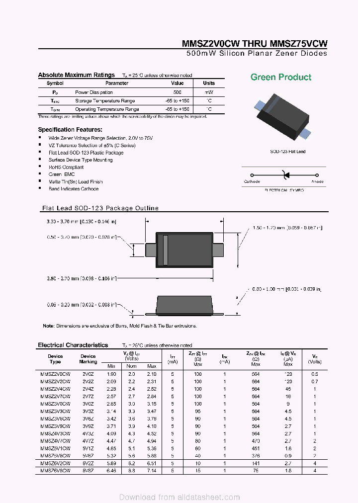 MMSZ13VCW_9064016.PDF Datasheet