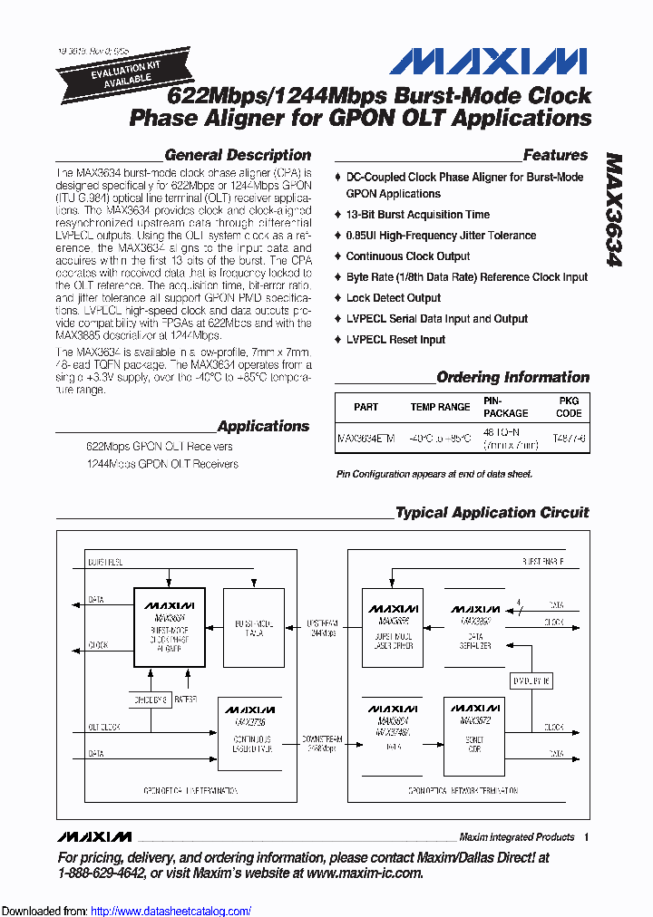 MAX3634ETM-T_9064313.PDF Datasheet