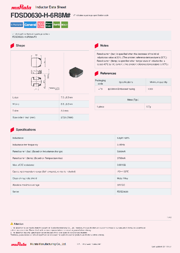 FDSD0630-H-6R8M_9064292.PDF Datasheet