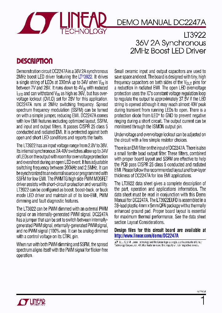 LT3922_9064637.PDF Datasheet