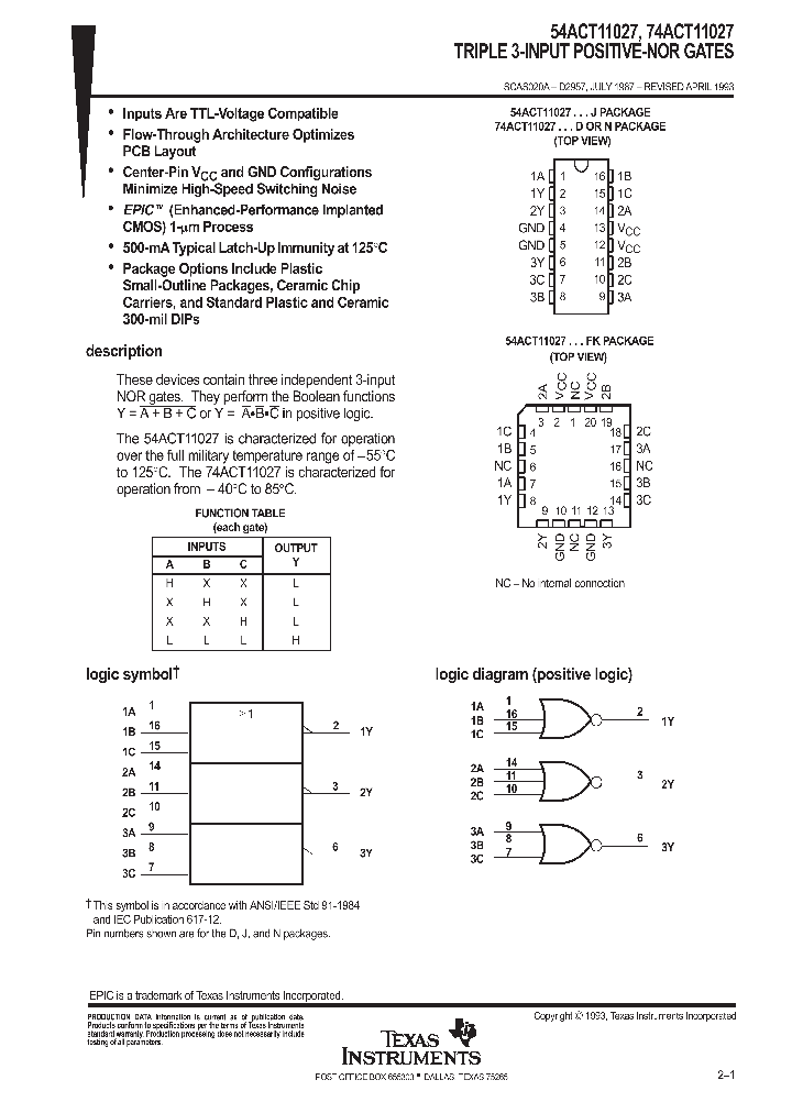 54ACT11027_9065006.PDF Datasheet