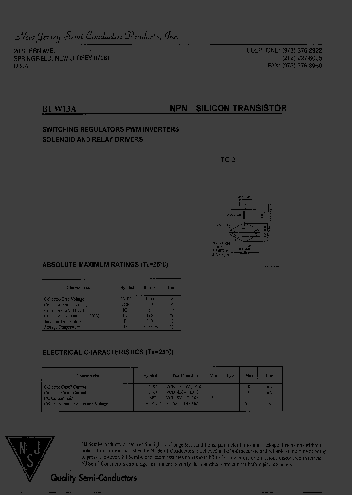 BUW13A_9065049.PDF Datasheet