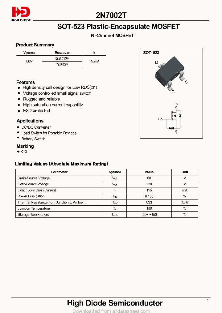 2N7002T_9065568.PDF Datasheet