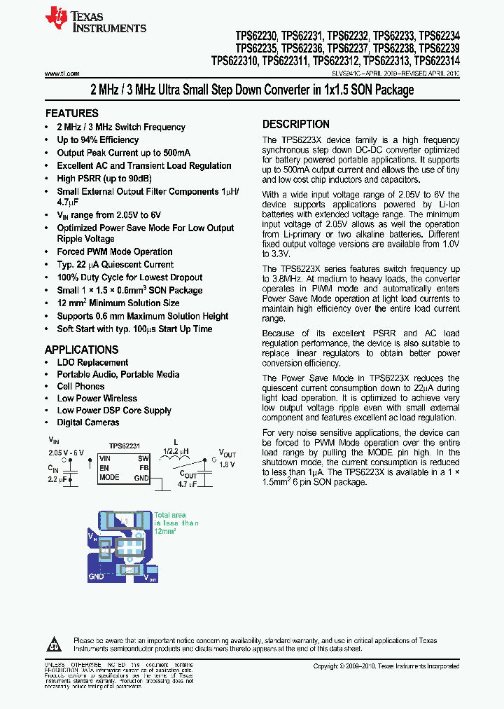TPS62230_9065602.PDF Datasheet