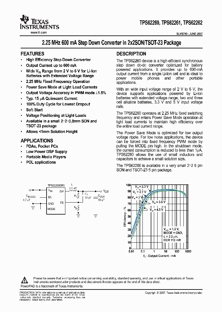 TPS62260_9065606.PDF Datasheet