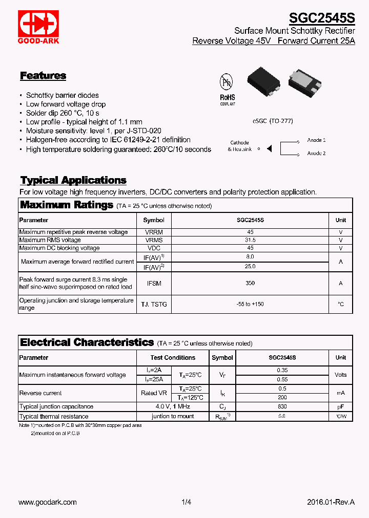 SGC2545S_9065786.PDF Datasheet