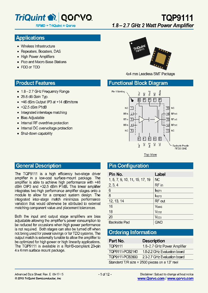 TQP9111_9065797.PDF Datasheet