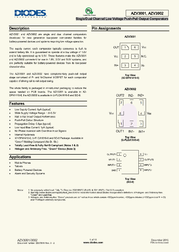 AZV3002RL-7_9066017.PDF Datasheet