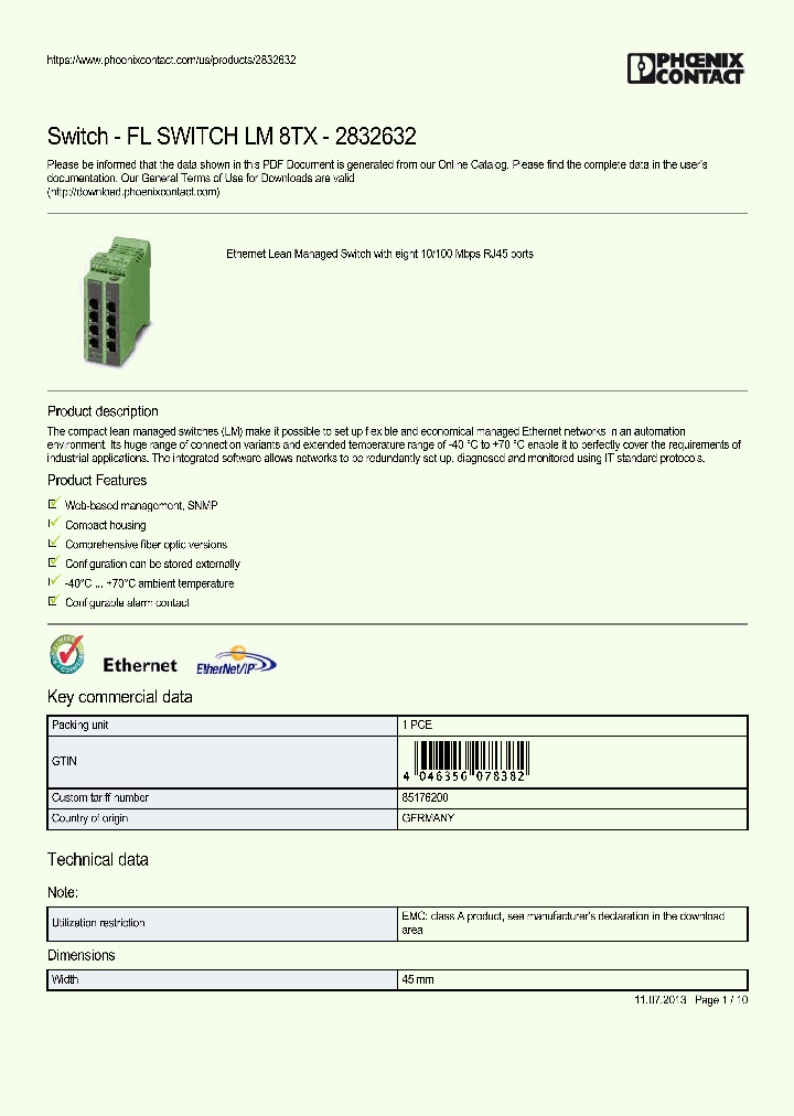2832632_9066435.PDF Datasheet