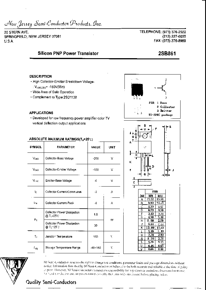 2SB861_9066476.PDF Datasheet