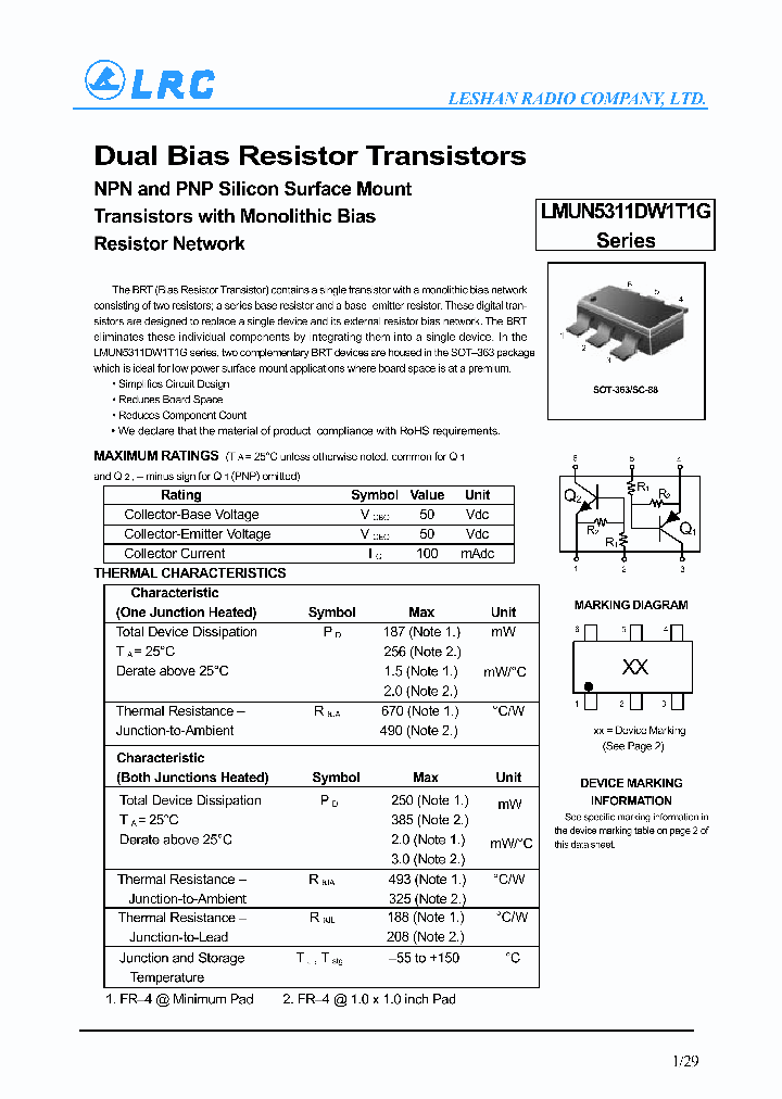 LMUN5312DW1T1G-15_9066605.PDF Datasheet