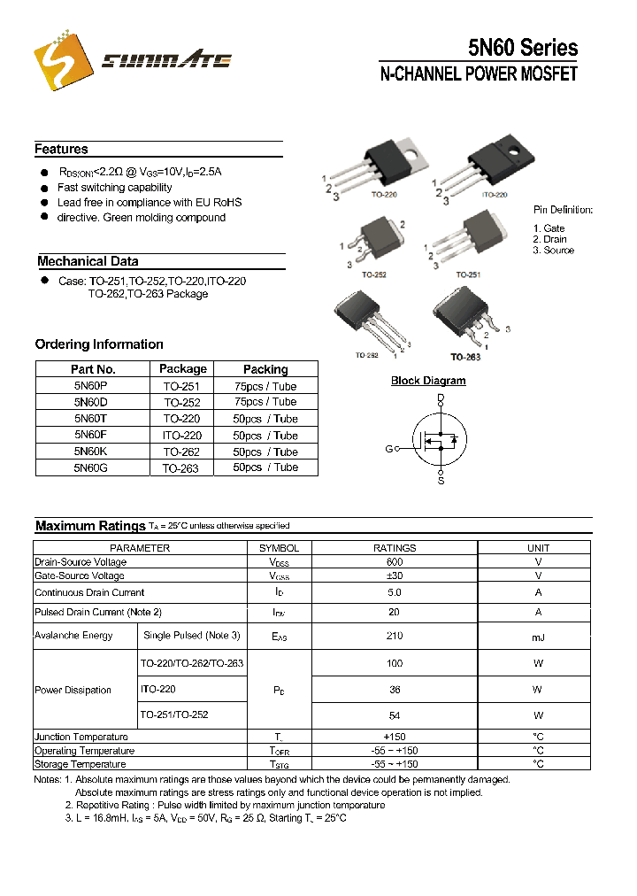 5N60K_9067251.PDF Datasheet