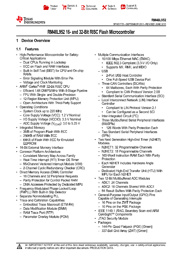 RM48L952DPGET_9068182.PDF Datasheet