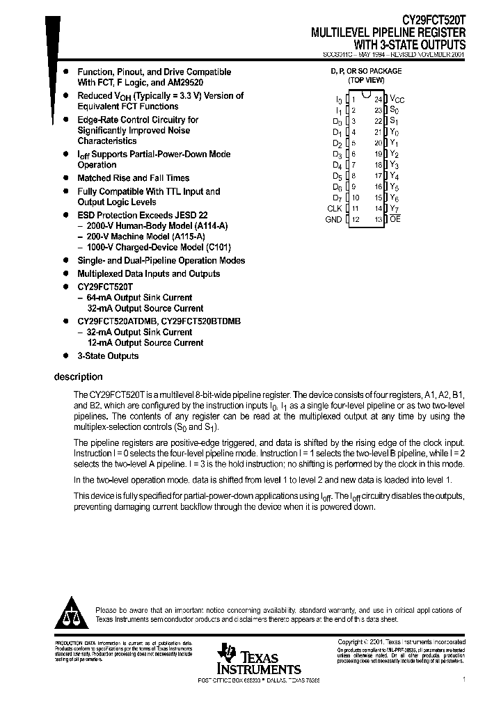 CY29FCT520ATDMB_9068596.PDF Datasheet