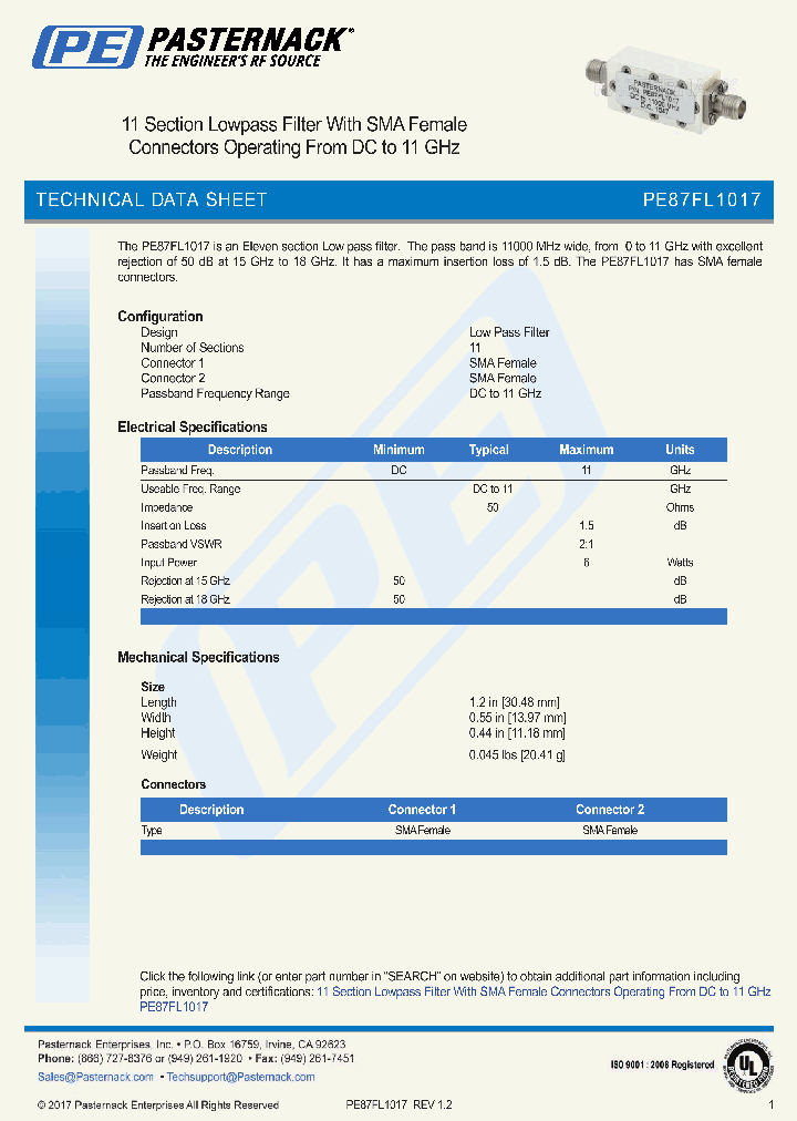 PE87FL1017_9068608.PDF Datasheet