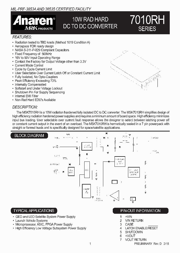 MSK7010-33HEDUD_9068663.PDF Datasheet