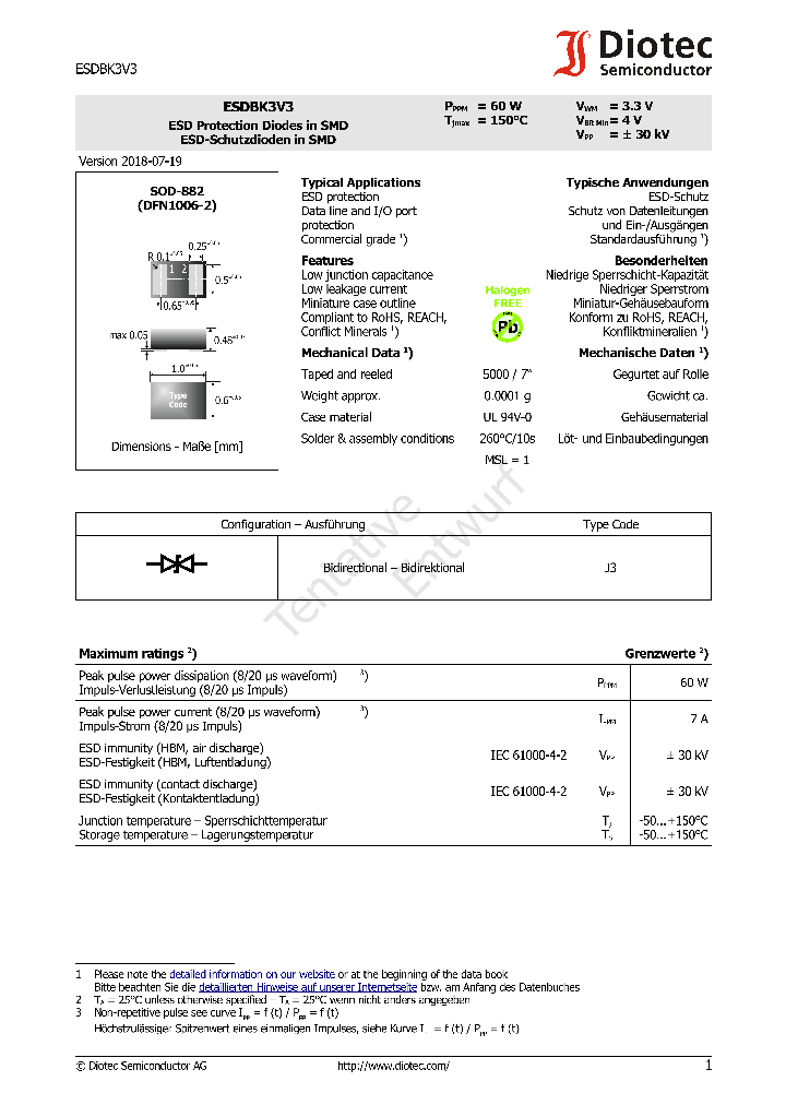 ESDBK3V3_9069776.PDF Datasheet