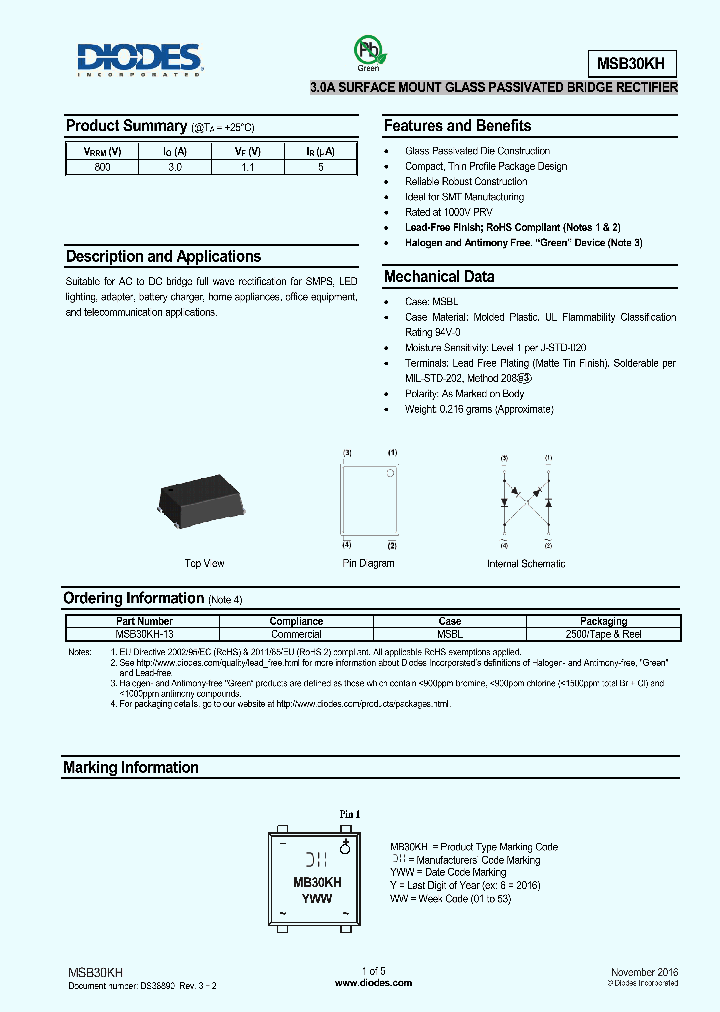 MSB30KH-13_9069937.PDF Datasheet